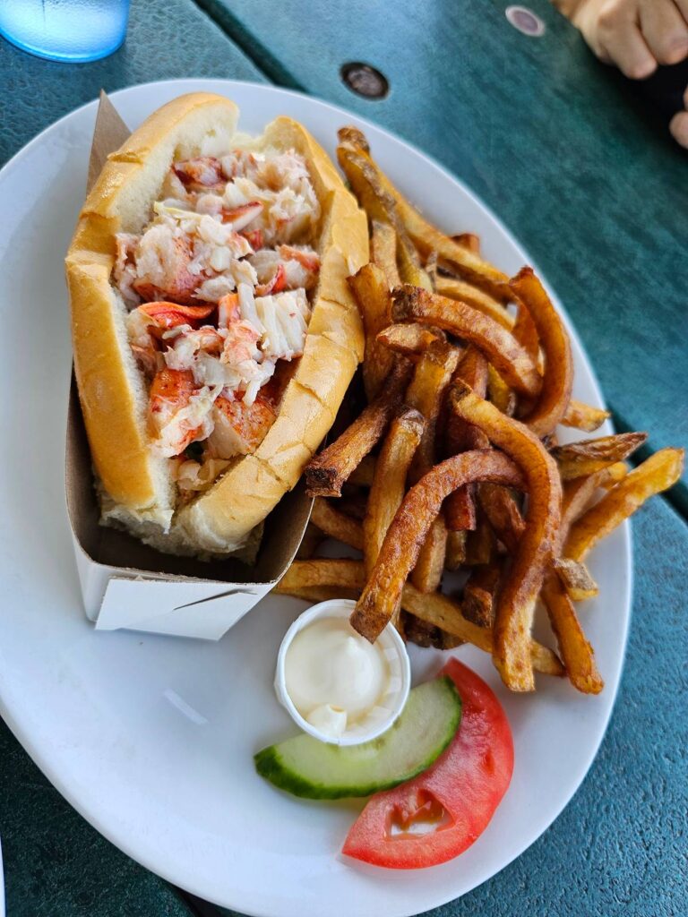 Lobster roll from Dave's Lobster