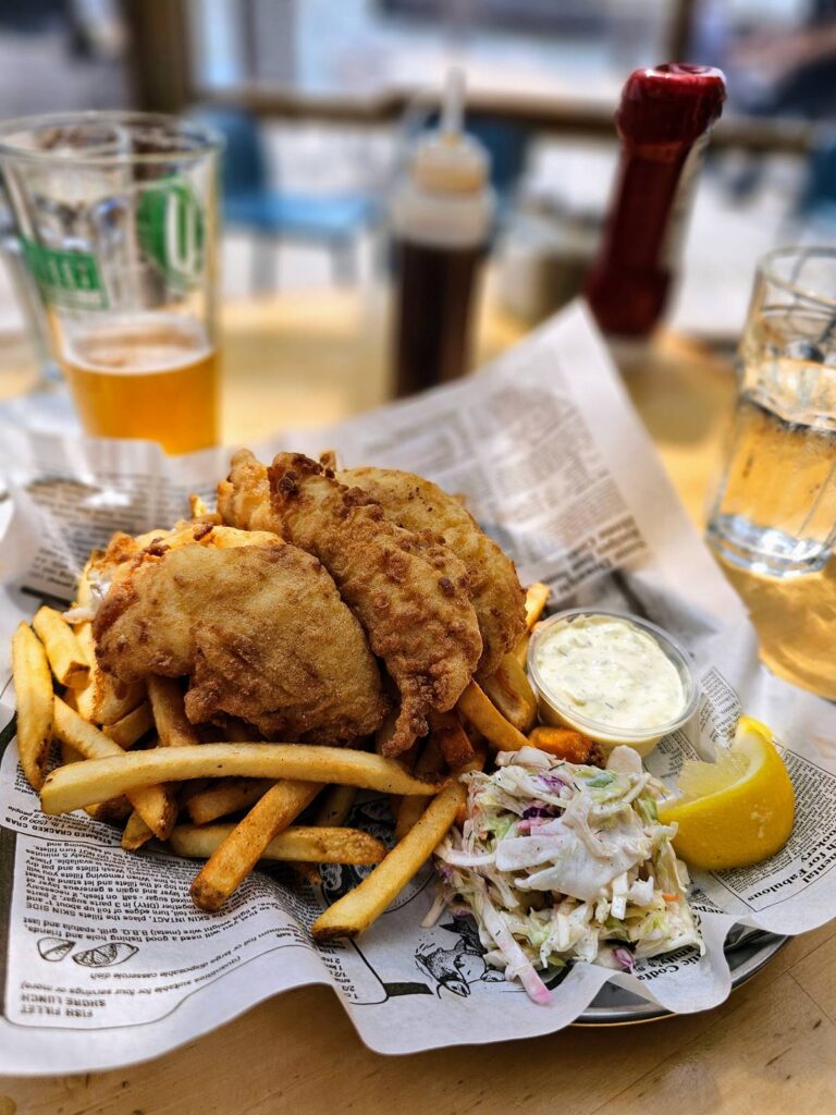 On the Dock Eatery Fish and Chips