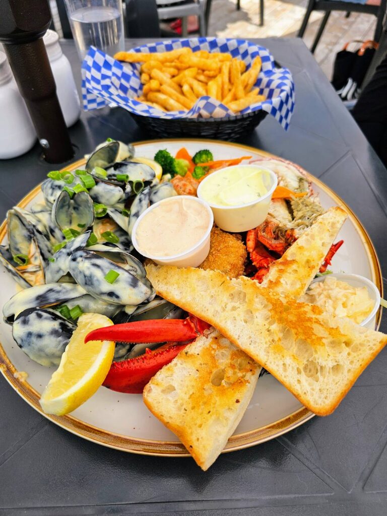 Seafood Platter from The Sandbar in Shediac