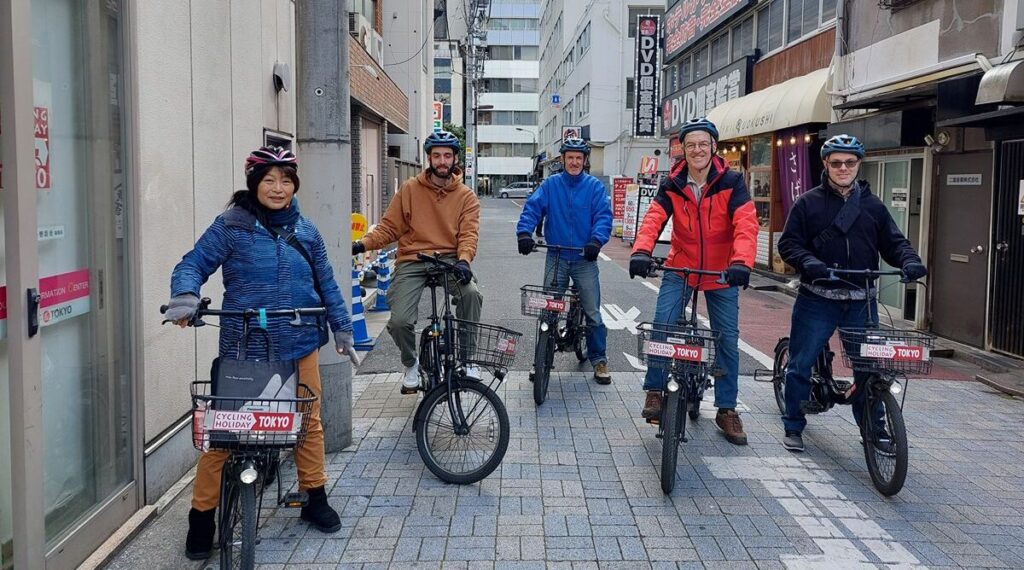 Tokyo e-bike tour